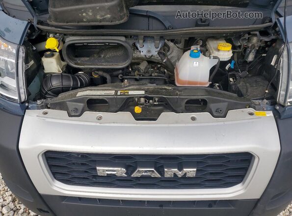 XC6URVJG9LE136789 2020 RAM PROMASTER Blue Vista de la etiqueta del VIN