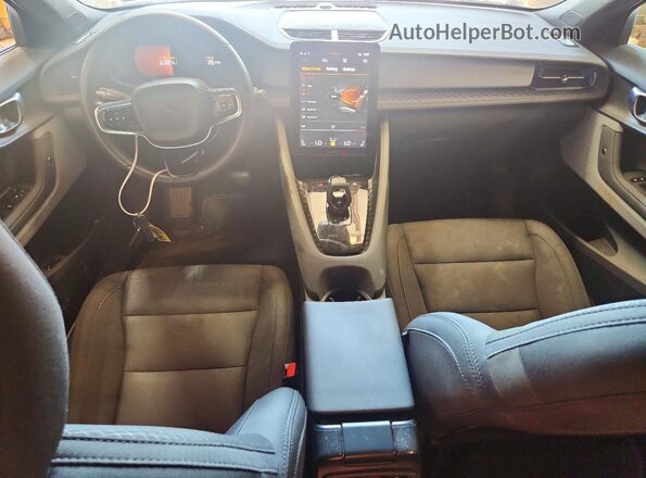YSMED3KA2PL159830 2023 POLESTAR 2 Gray Dashboard view
