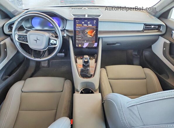 YSMED3KA3PL124584 2023 POLESTAR 2 Gray Widok deski rozdzielczej