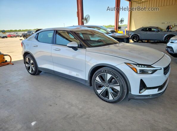 YSMED3KA3PL124584 2023 POLESTAR 2 Gray Przód prawy