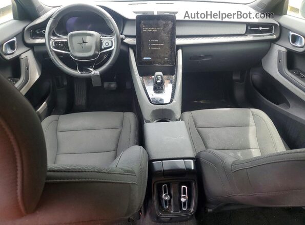YSMED3KA3PL132605 2023 POLESTAR 2 Gray Widok deski rozdzielczej