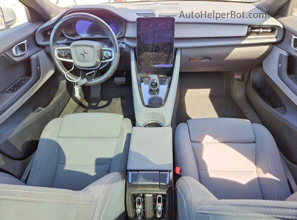 YSMED3KA5PL131066 2023 POLESTAR 2 Белый Вид панели приборов