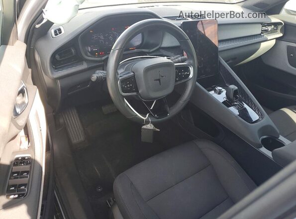 YSMED3KA5PL145808 2023 POLESTAR 2 White Dashboard view