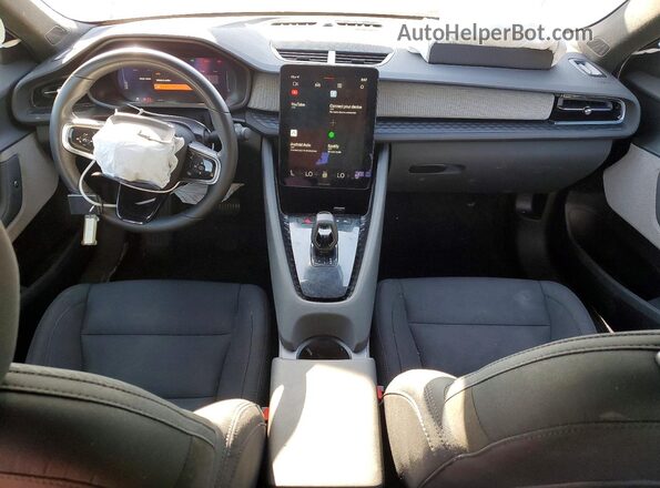 YSMED3KA6PL138303 2023 POLESTAR 2 Silver Առջևի վահանակի տեսք