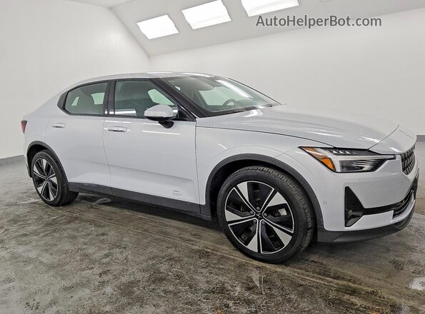 YSMED3KA7PL133918 2023 POLESTAR 2 Silver Передня права чверть