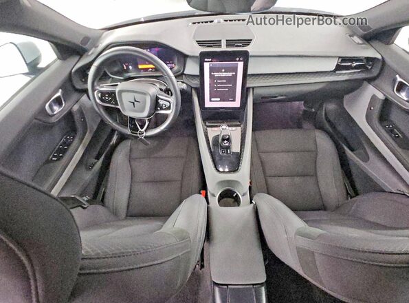 YSMED3KA7PL133918 2023 POLESTAR 2 Silver Вид панелі приладів