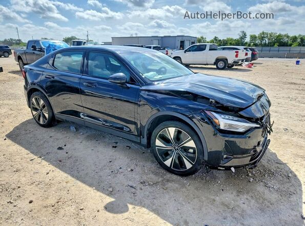 YSMED3KA8PL139937 2023 POLESTAR 2 Черный Передняя правая четверть