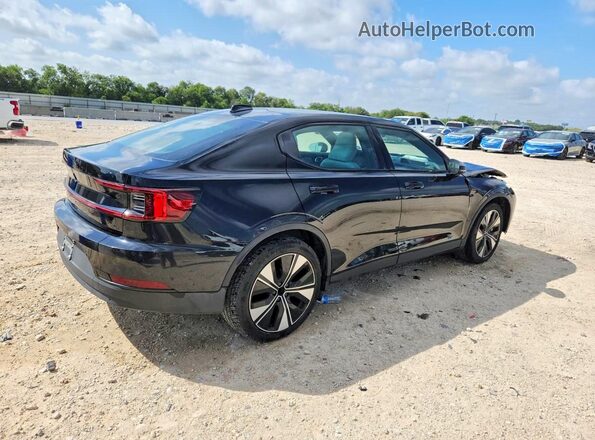 YSMED3KA8PL139937 2023 POLESTAR 2 Черный Задняя правая четверть