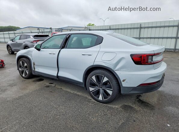 YSMED3KA8PL144166 2023 POLESTAR 2 Серебряный Задняя левая четверть