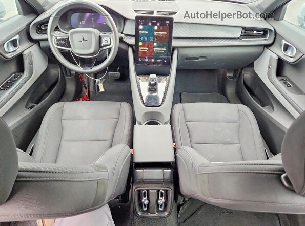 YSMED3KA8PL144166 2023 POLESTAR 2 Серебряный Вид панели приборов