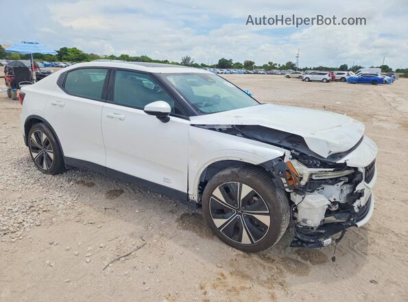YSMED3KA9PL124430 2023 POLESTAR 2 Белый Передняя правая четверть
