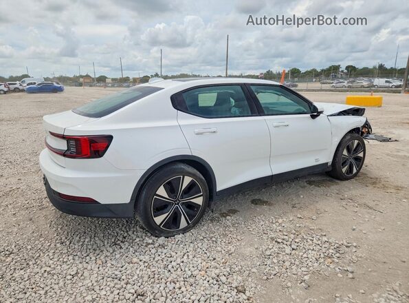 YSMED3KA9PL124430 2023 POLESTAR 2 Белый Задняя правая четверть