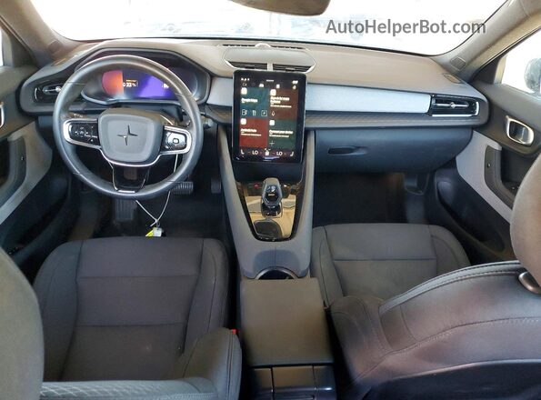 YSMEG3KA1PL164332 2023 POLESTAR 2 Gray წინა პანელის ხედი