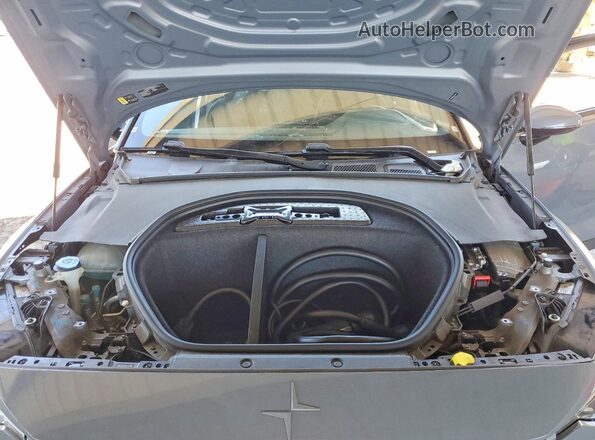 YSMEG3KA1PL164332 2023 POLESTAR 2 Gray უკანა სალონის ხედი