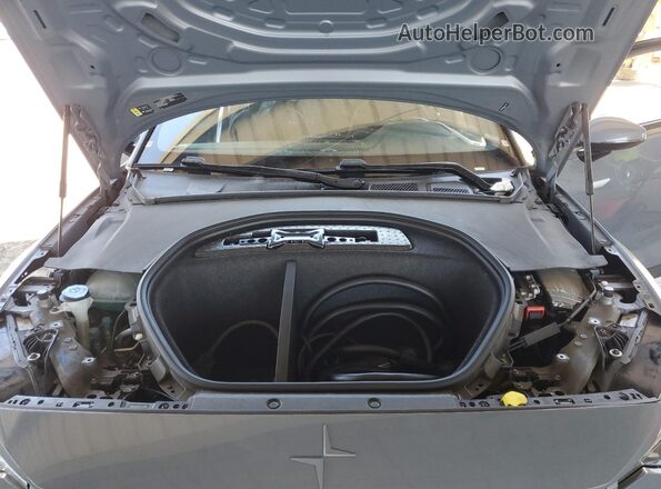 YSMEG3KA1PL164332 2023 POLESTAR 2 Gray VIN კოდის სტიკერის ხედი