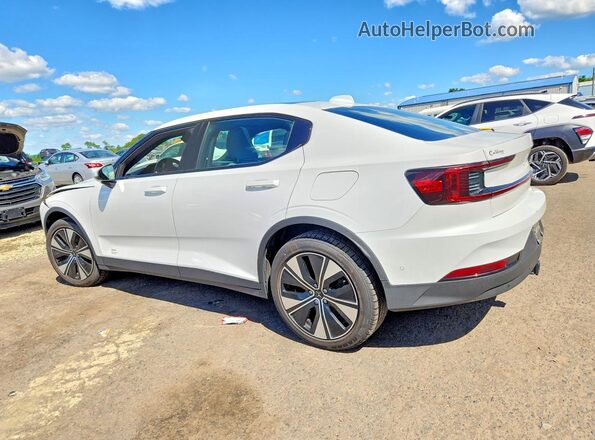 YSMEG3KA2PL113969 2023 POLESTAR 2 Белый Задняя левая четверть