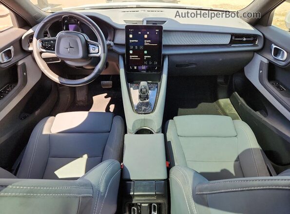 YSMEG3KA2PL113969 2023 POLESTAR 2 Белый Вид панели приборов