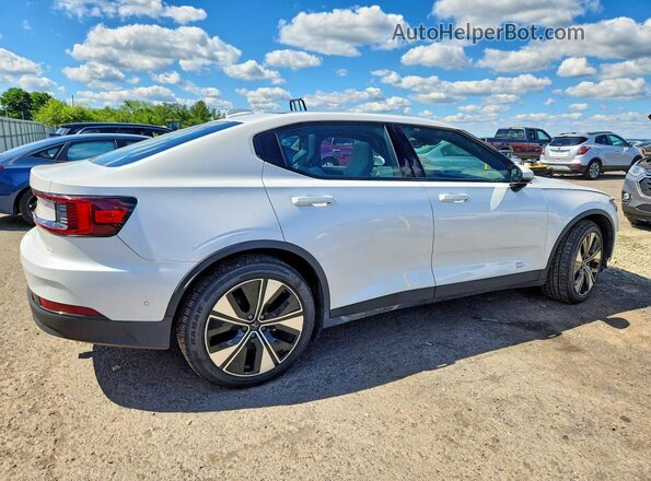 YSMEG3KA2PL113969 2023 POLESTAR 2 Белый Задняя правая четверть