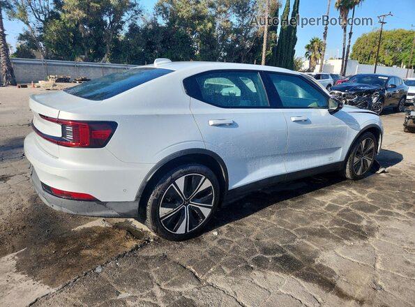 YSMEG3KA3PL145863 2023 POLESTAR 2 Серебряный Задняя правая четверть
