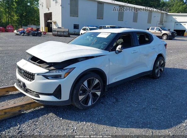 YSMEG3KA4PL113665 2023 POLESTAR 2 Белый Передняя левая четверть