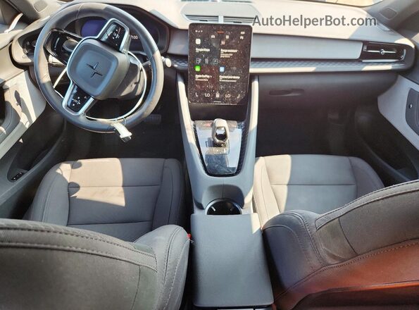 YSMEG3KA4PL148416 2023 POLESTAR 2 Белый Вид панели приборов