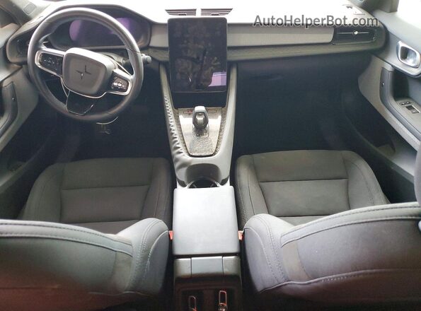 YSMEG3KA6PL146411 2023 POLESTAR 2 Black Dashboard view