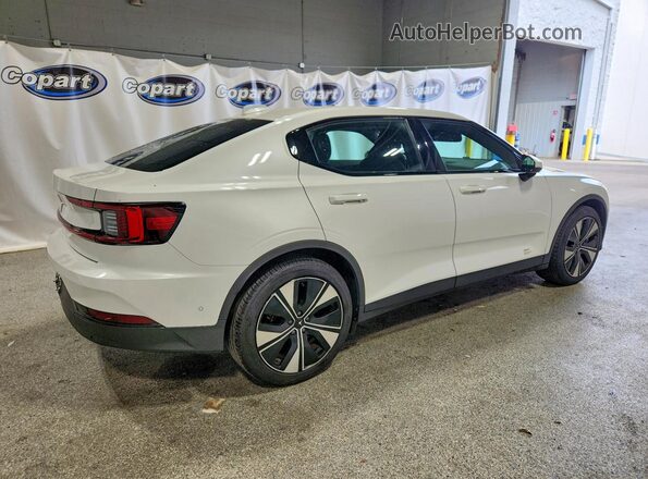 YSMEG3KA7PL161824 2023 POLESTAR 2 White Tył prawy