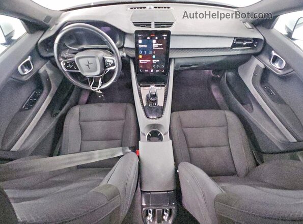 YSMEG3KA9PL145074 2023 POLESTAR 2 Белый Вид панели приборов