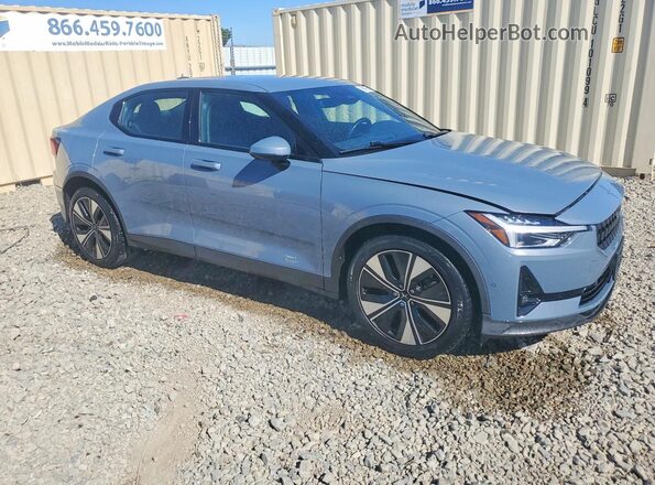 YSMEG3KA9PL147732 2023 POLESTAR 2 Blue Передня права чверть