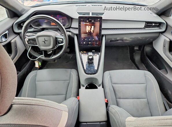 YSMET3KA1PL127678 2023 POLESTAR 2 Black Dashboard view