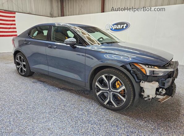 YSMET3KA5PL128817 2023 POLESTAR 2 Синий Передняя правая четверть