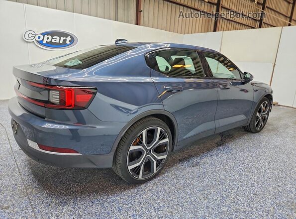 YSMET3KA5PL128817 2023 POLESTAR 2 Синий Задняя правая четверть