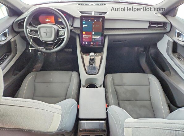 YSMET3KA9PL134572 2023 POLESTAR 2 Black Vista del salpicadero