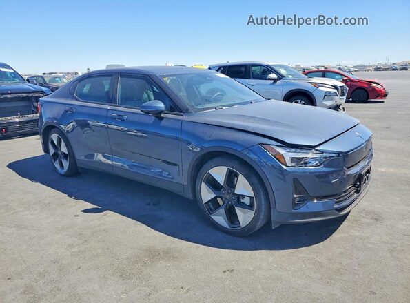 YSMFD3KA6RL228395 2024 POLESTAR 2 Синий Передняя правая четверть