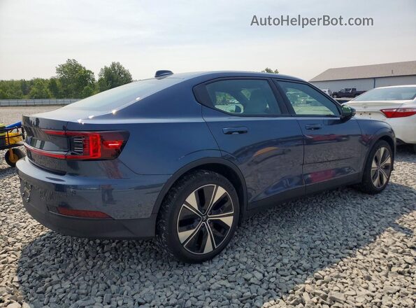 YSMFD3KA9RL226530 2024 POLESTAR 2 Blue Задня права чверть