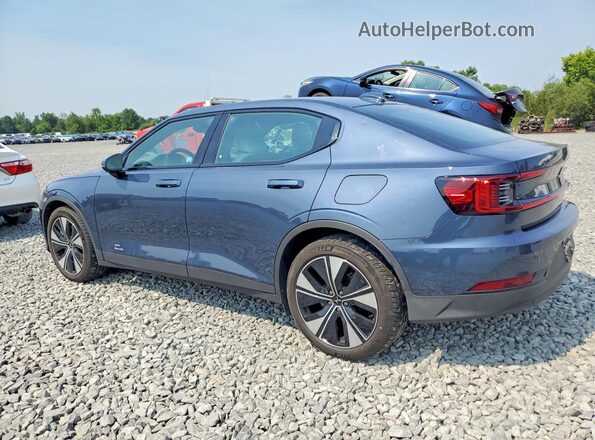 YSMFD3KA9RL226530 2024 POLESTAR 2 Blue Задня ліва чверть