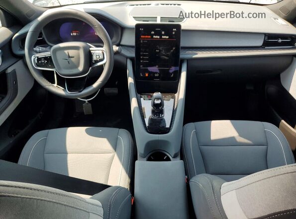 YSMFD3KA9RL226530 2024 POLESTAR 2 Blue Вид панелі приладів