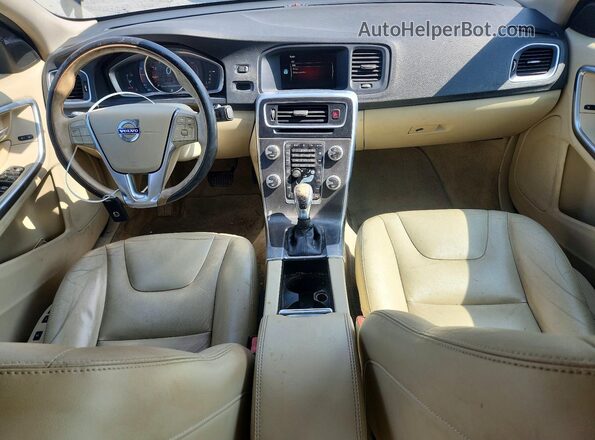 YV126MFK0G2400186 2016 VOLVO S60 Blue Вид щитка приладів