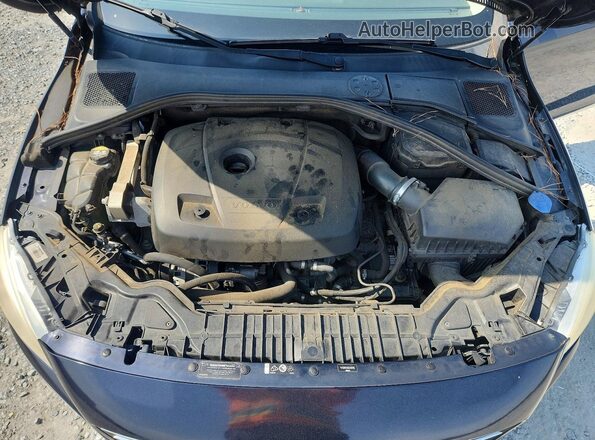 YV126MFK0G2400186 2016 VOLVO S60 Blue Вид підкапотного простору