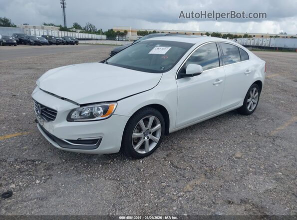 YV126MFK1G2394477 2016 VOLVO S60 White Przód lewy