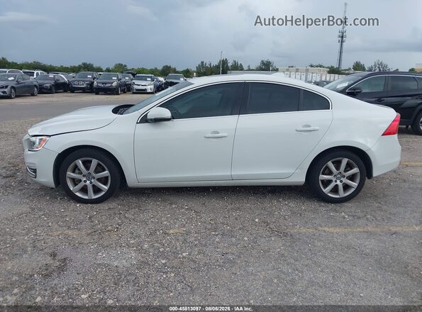 YV126MFK1G2394477 2016 VOLVO S60 White Widok wnętrza 360 stopni
