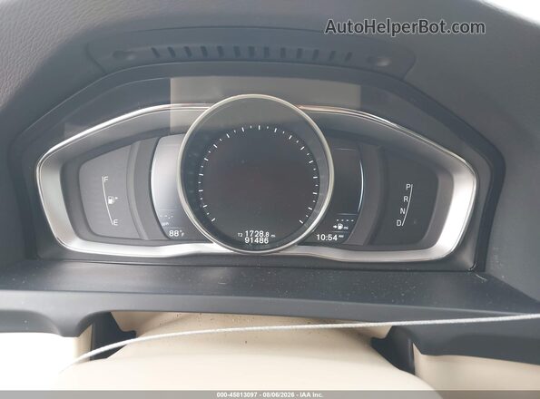 YV126MFK1G2394477 2016 VOLVO S60 White Widok tylnych siedzeń