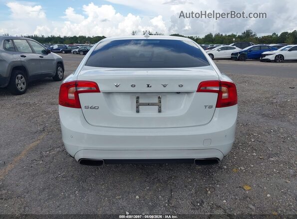 YV126MFK1G2394477 2016 VOLVO S60 White 