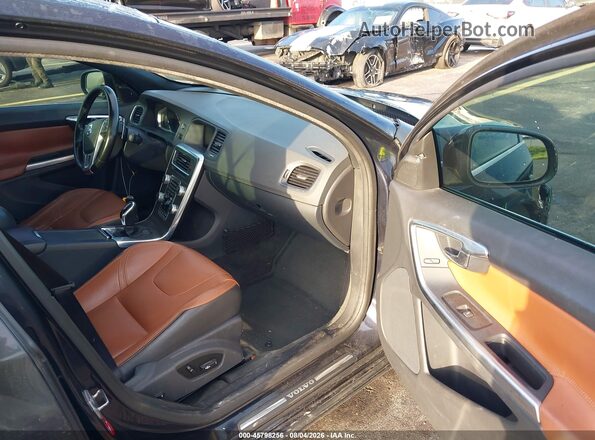 YV126MFK3G2396568 2016 VOLVO S60 Blue Widok wnętrza z przodu