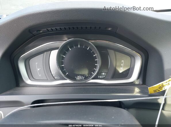 YV126MFK3G2396568 2016 VOLVO S60 Blue Widok tylnych siedzeń