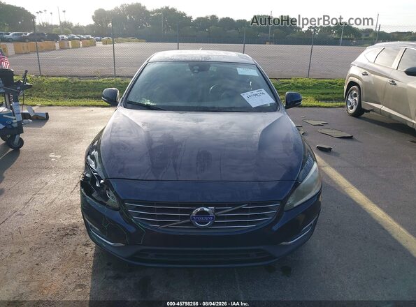 YV126MFK3G2396568 2016 VOLVO S60 Blue Widok zestawu wskaźników