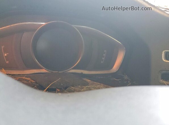 YV126MFK8G2392838 2016 VOLVO S60 Черный Вид щитка приборов
