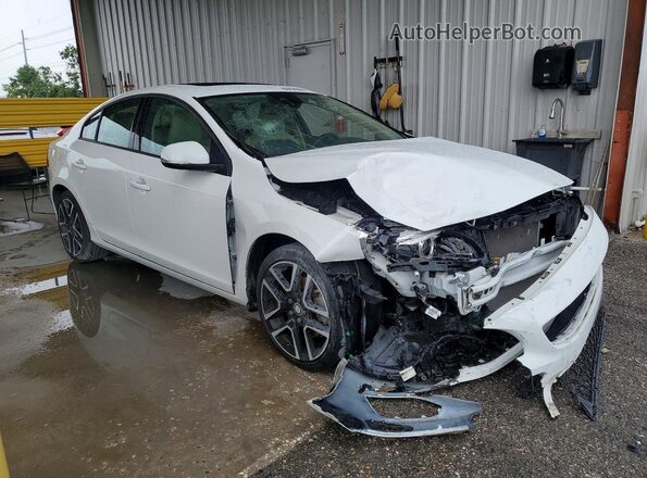 YV126MFL6J2454401 2018 VOLVO S60 White წინა მარჯვენა