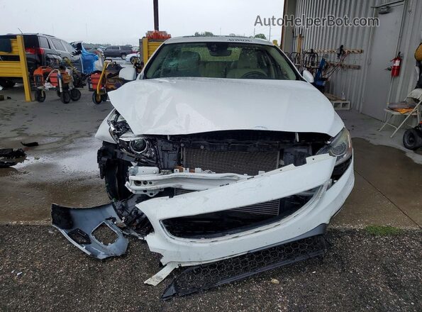 YV126MFL6J2454401 2018 VOLVO S60 White წინა ხედი