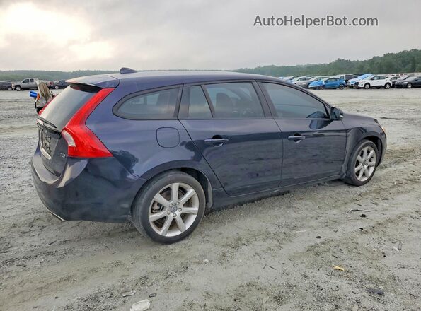 YV140MEJ3H1345422 2017 VOLVO V60 Синий Задняя правая четверть